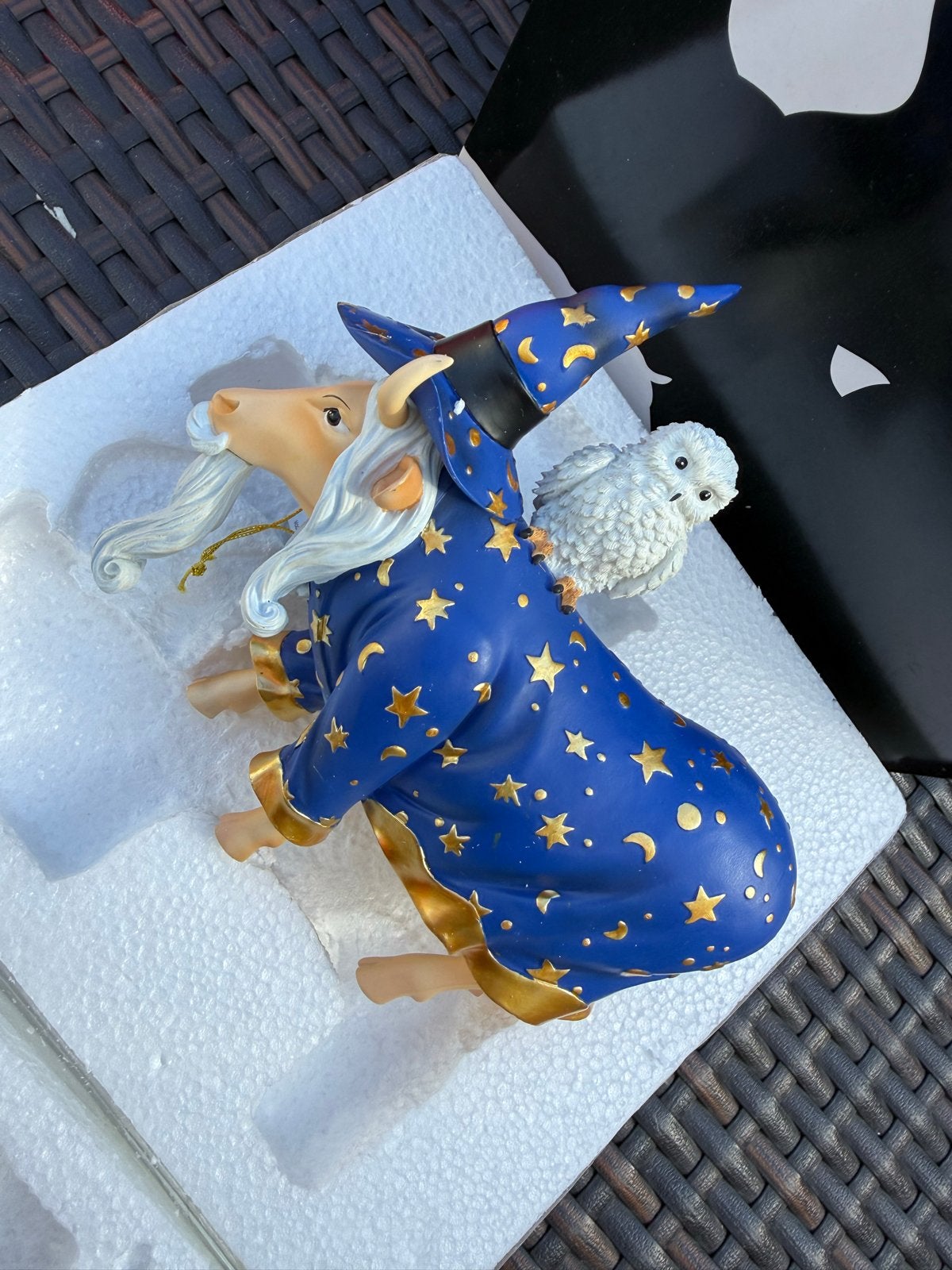 CowParade Moolin The Wizard - Westland Giftware, Ophalen of Verzenden, Zo goed als nieuw, Fantasy