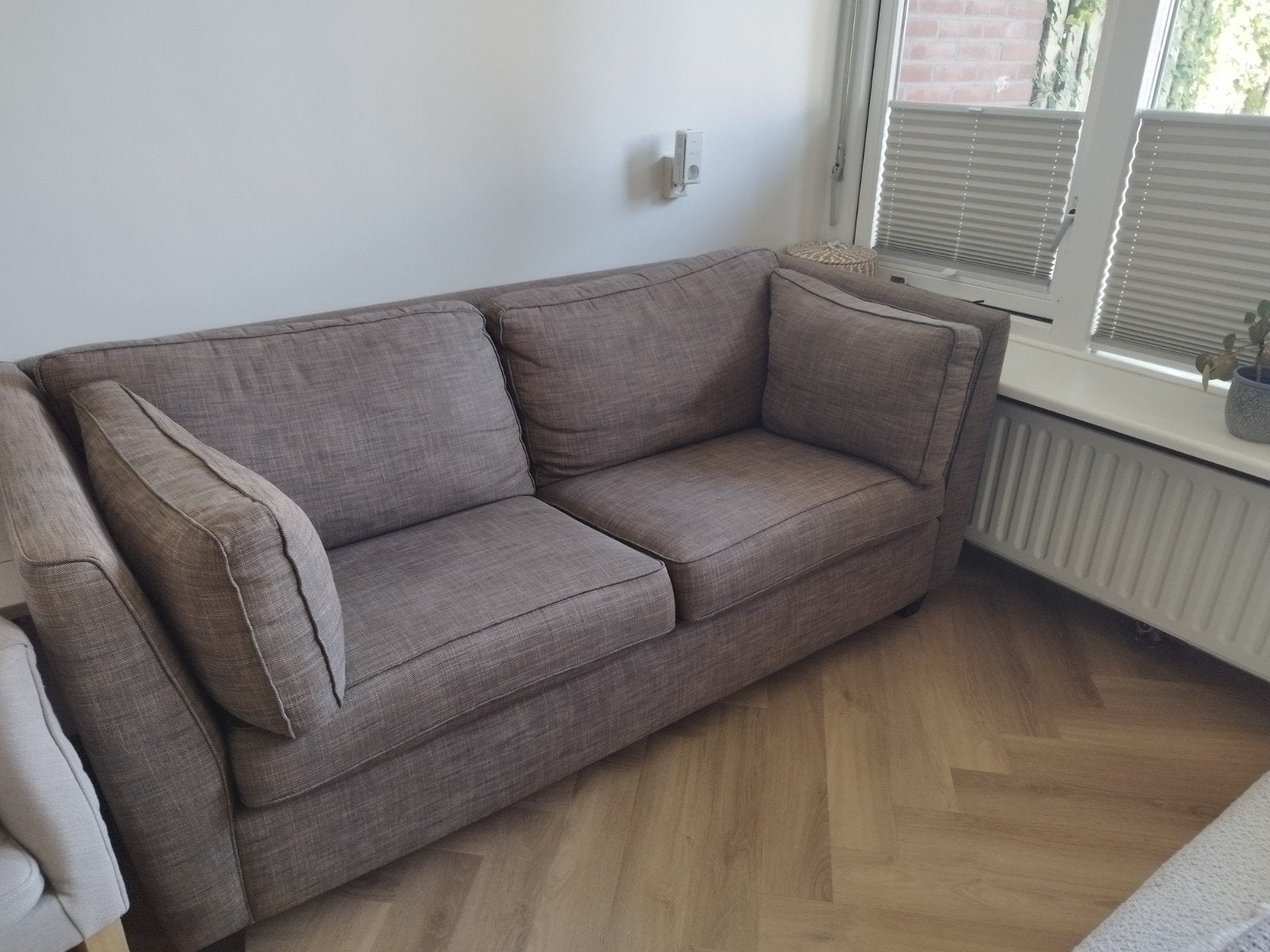 Comfortabele 2/3 zits bank, zo goed als nieuw, Huis en Inrichting, Banken | Bankstellen, Ophalen, 150 tot 200 cm, Tweepersoons