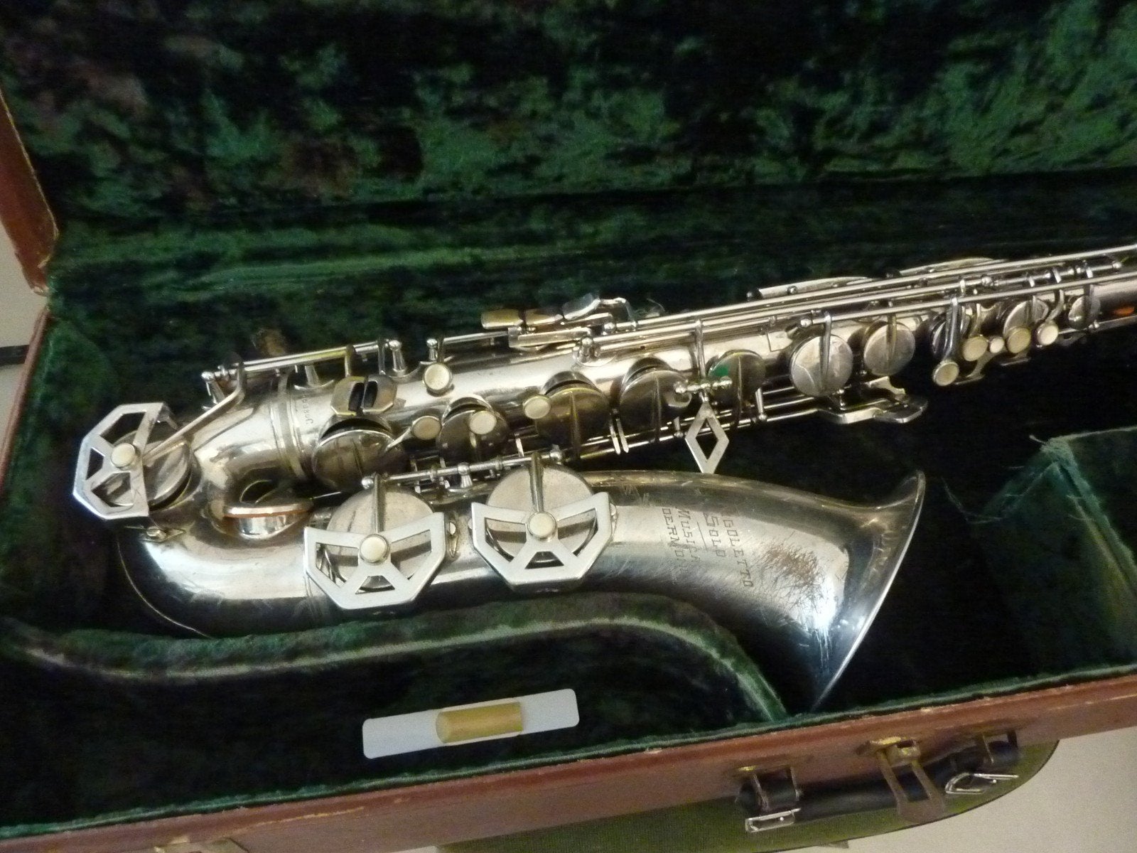 Dolnet tenor saxofoon in prima staat, Muziek en Instrumenten, Blaasinstrumenten | Saxofoons, Ophalen, Gebruikt, Tenor