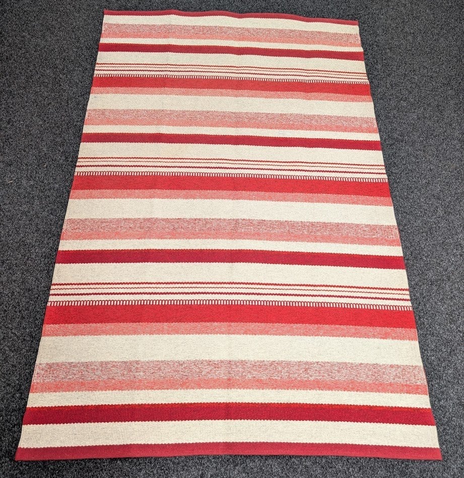 Vintage vloerkleed, Svängsta Mattväveri, jaren 60, Ophalen of Verzenden, Huis en Inrichting
