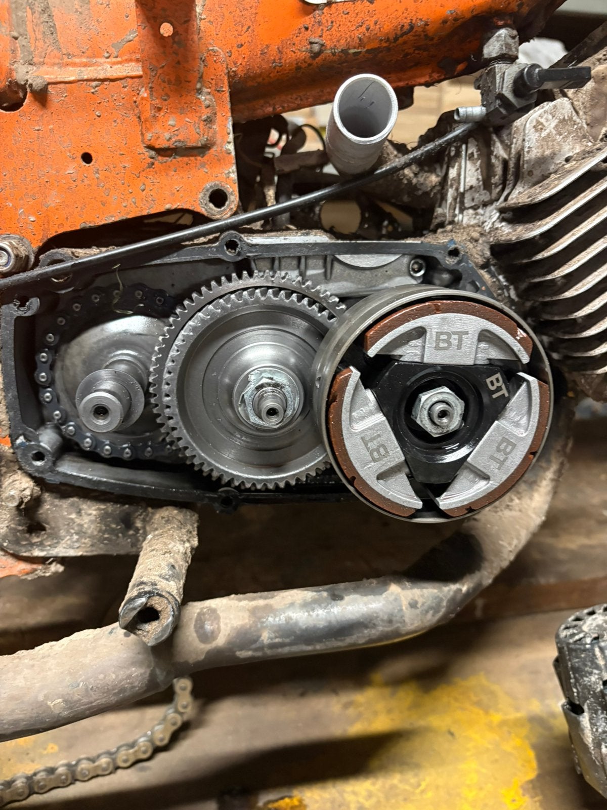 Mooie tomos 65 cc op kenteken ktm koppeling (waardepijling), Ophalen of Verzenden, Zo goed als nieuw, Cilinder, Overige merken