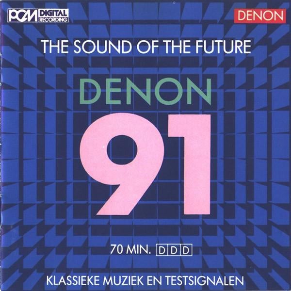 Denon 91 Digital Sound Of The Future CD GES-9150 TEST CD, Verzenden, Classicisme, Zo goed als nieuw, Overige typen