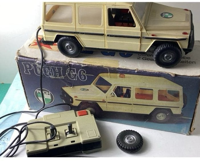 1:15-MERCEDES G/STEYR PUCH-teleguidee- VEB ANKER-45 jasr oud, Ophalen of Verzenden, 1:9 t/m 1:12, Auto