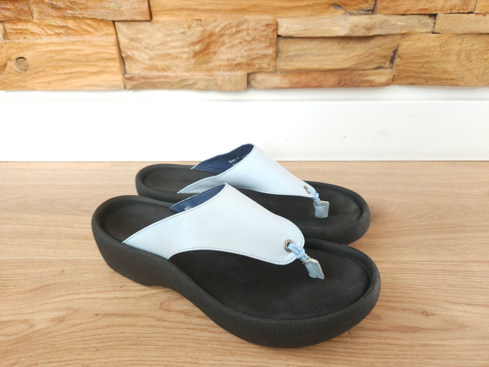 Wolky Nassau slippers maat 40 teenslippers blauw sandalen!, Kleding | Dames, Schoenen, Slippers, Wolky, Blauw, Ophalen of Verzenden
