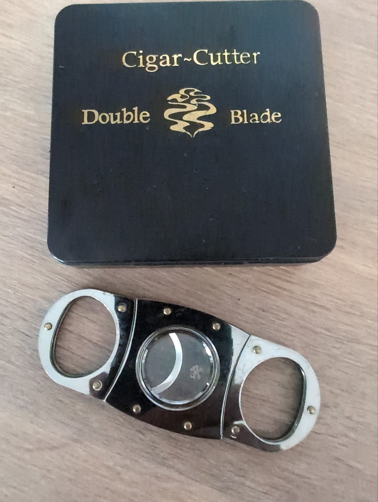 Artamis RVS Guillotine Sigarenknipper met Klinknagels Double, Ophalen of Verzenden, Gebruikt, Overige typen