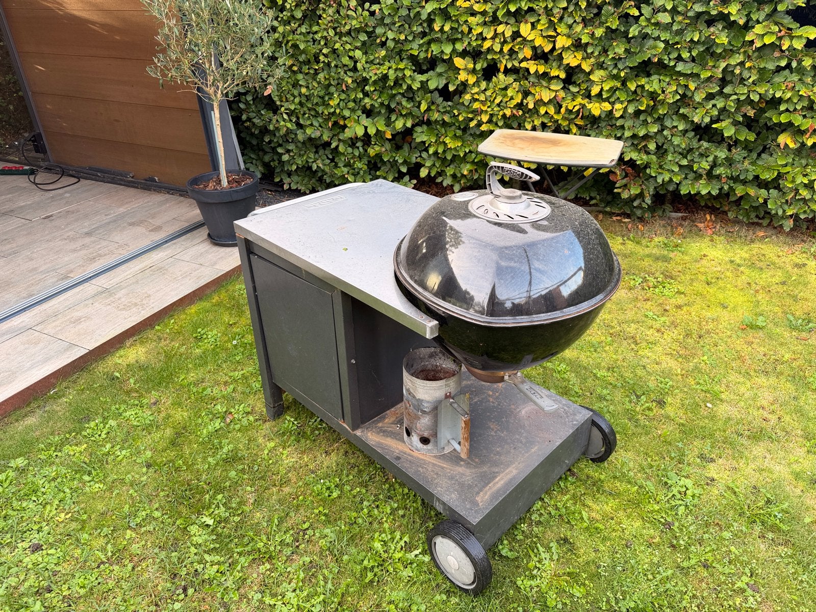 Cadac Buitenkeuken Kettle Barbecue met Kolenstarter etc, Ophalen of Verzenden, Gebruikt
