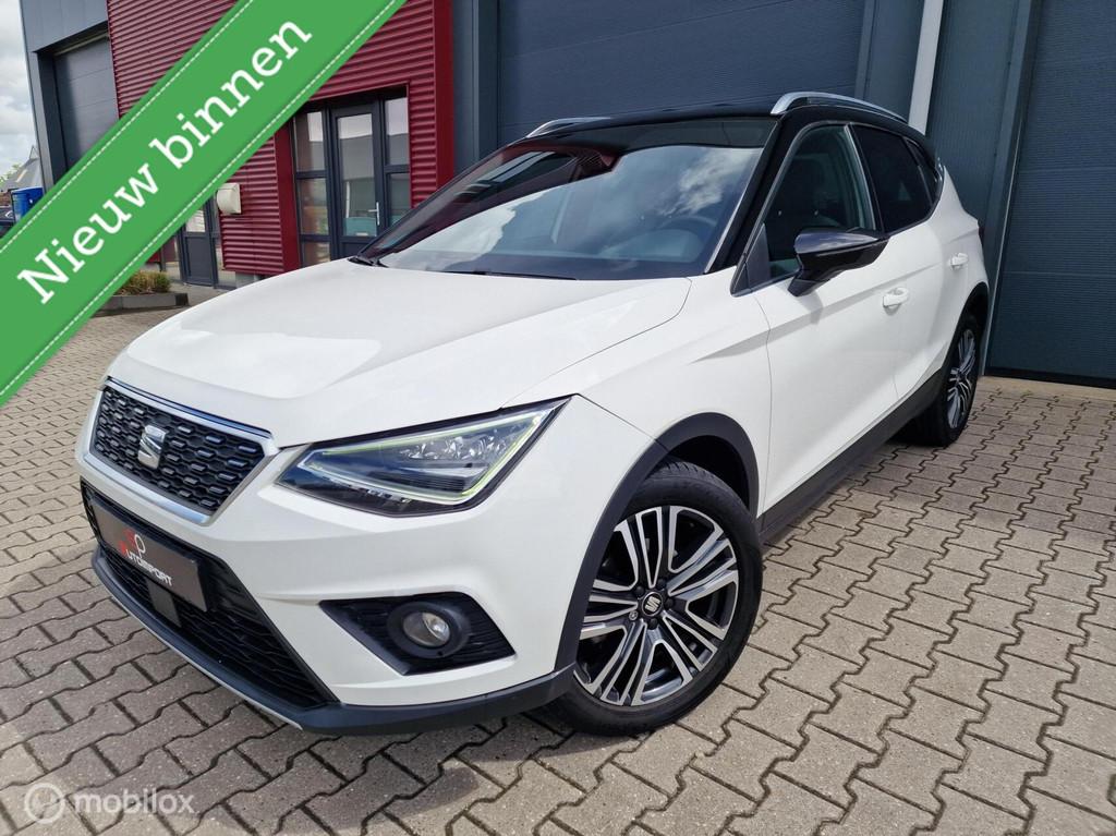 Seat Arona 1.0 TSI Xcellence /DSG AUTOMAAT /Leder-Alcantara, Gebruikt, Arona, 116 pk, Wit