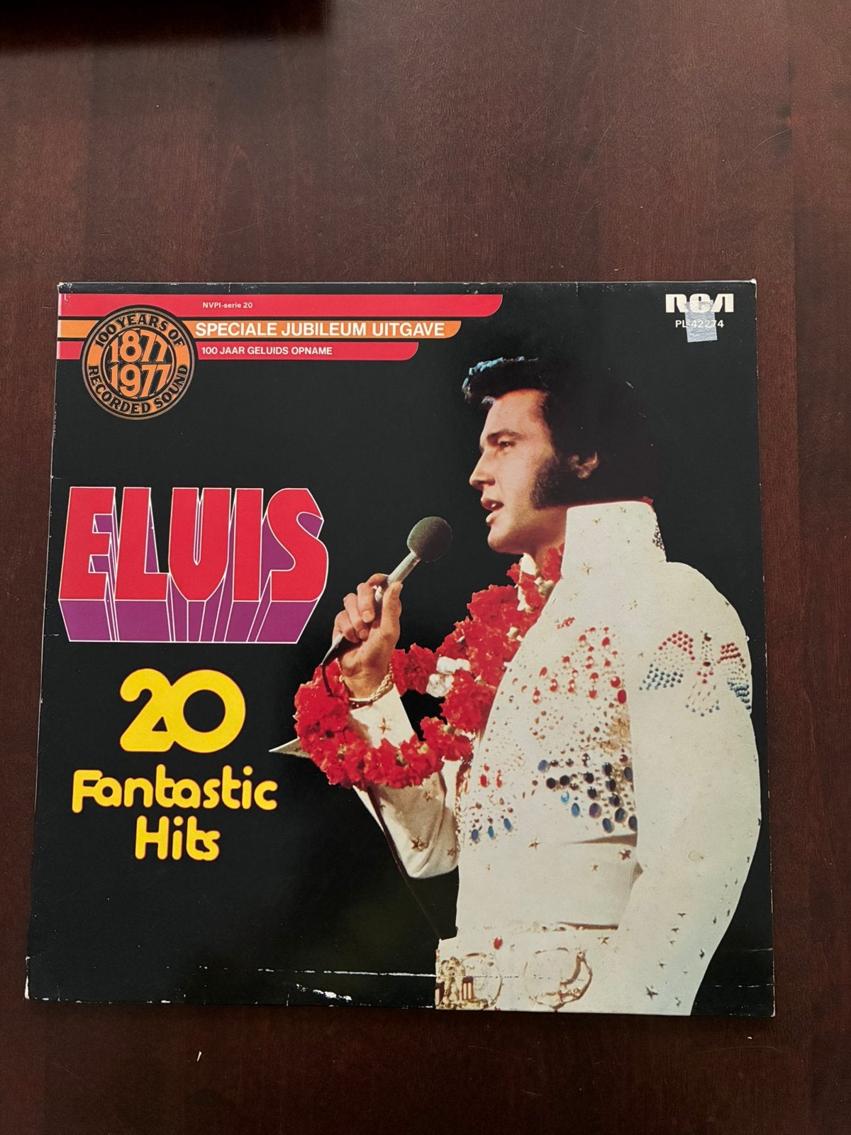 Elvis Presley 100 years of 1877-1977 jubileum uitgave, Ophalen of Verzenden, 1970 - 1979, Gebruikt, 12 inch