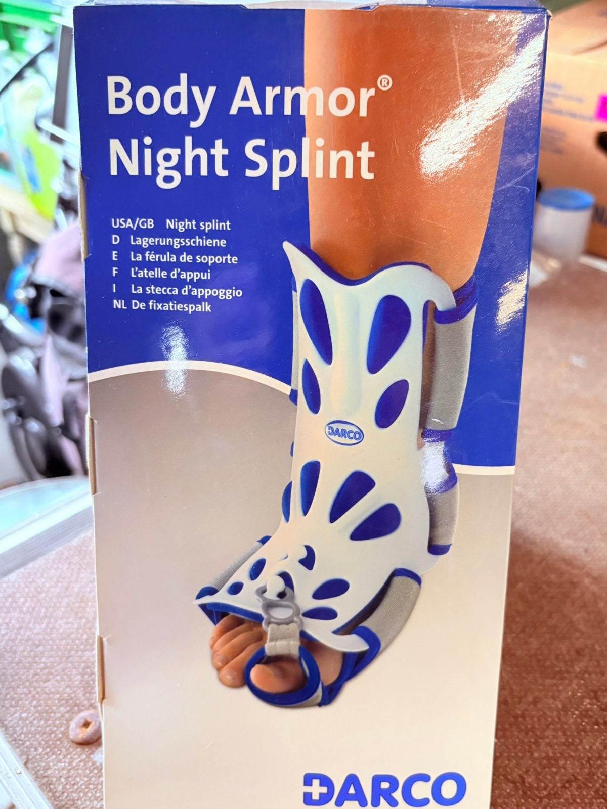 Darco Body Armor Night Splint (Nachtspalk) - One Size, Ophalen of Verzenden, Nieuw