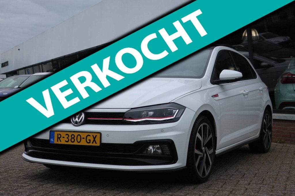 Volkswagen Polo 2.0 TSI GTI 2e EIG_LED_PANO_VIRTUAL_CAM_PDC, Auto's, Volkswagen, Bedrijf, Te koop, Polo, ABS, Adaptive Cruise Control