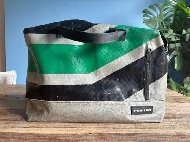 Freitag (laptop)tas, Ophalen of Verzenden, Gebruikt, Grijs, Overige merken