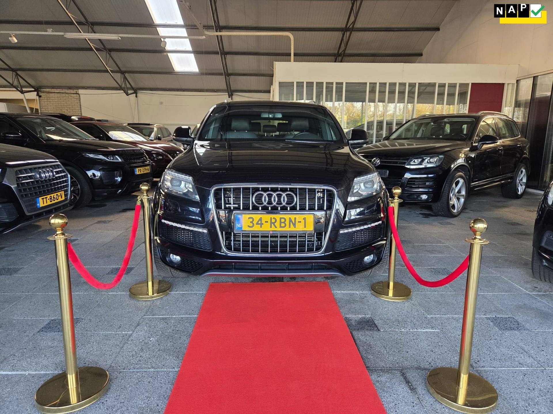 Audi Q7 3.0 TDI quattro S-Line NAVI 7 SEATS, Auto's, Audi, Euro 5, Overige carrosserieën, Bedrijf, Q7
