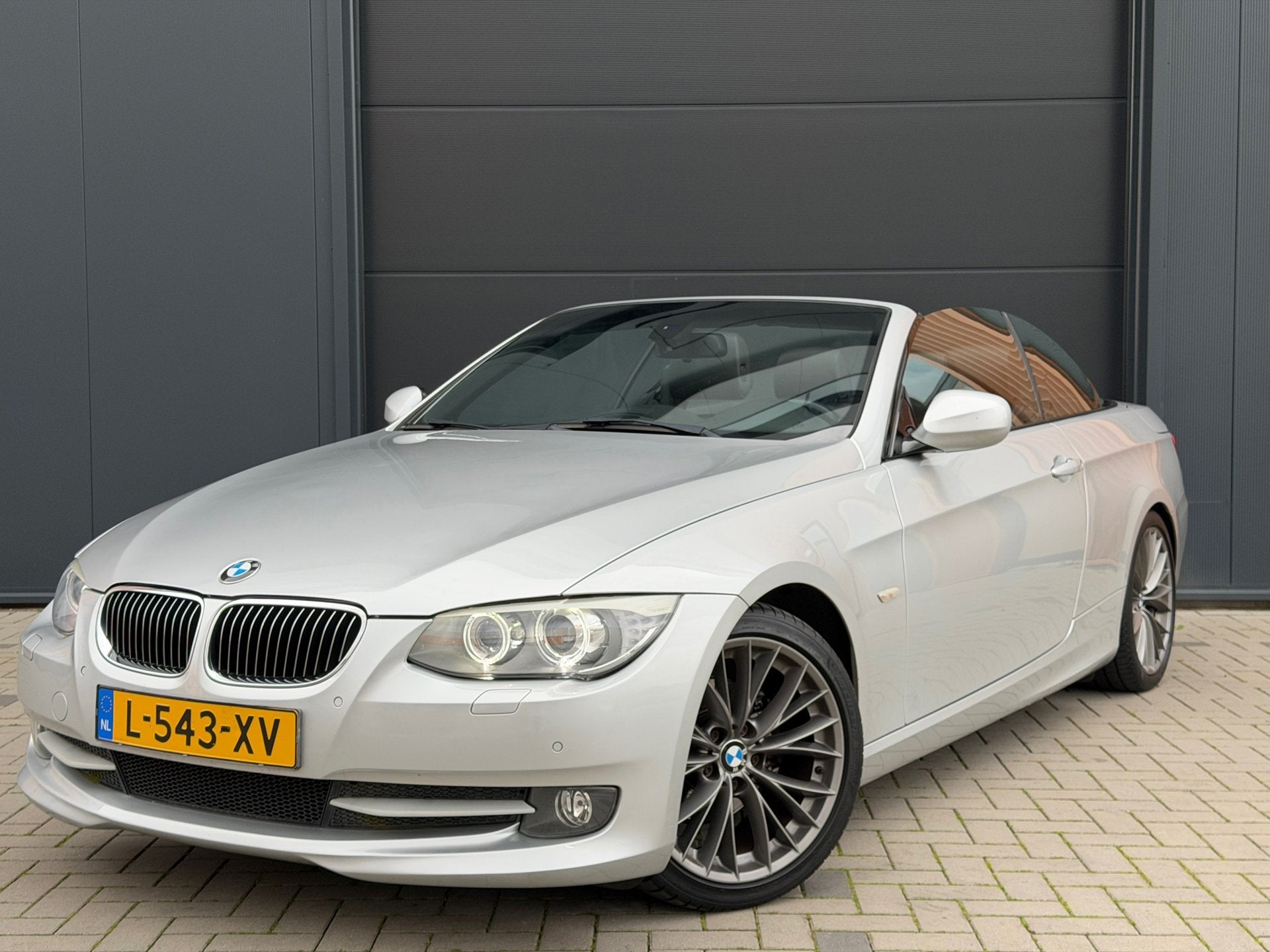 BMW 3-serie Cabrio 320i|100% Onderhouden|Nieuwe Ketting|Stoe, Auto's, Zwart, 4 cilinders, Cabriolet, 4 stoelen