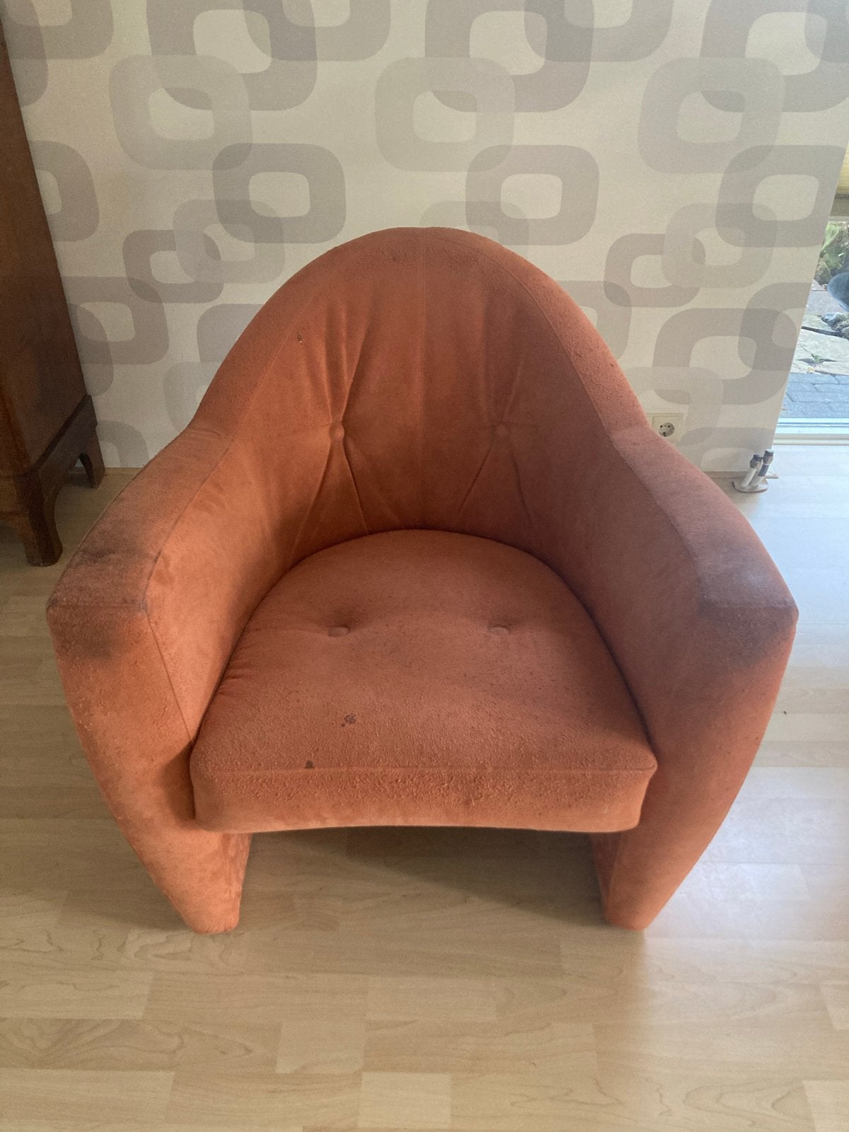 Leolux Carabas fauteuil - Opknapper, Ophalen, Gebruikt, Stof, 75 tot 100 cm
