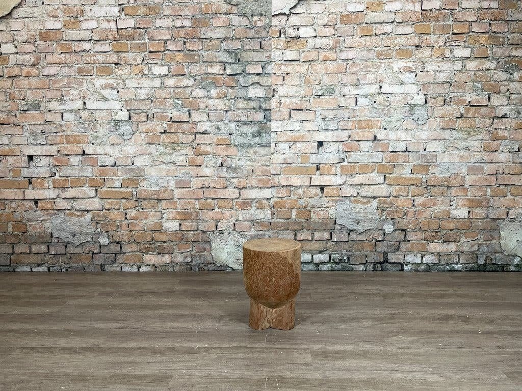 POLSPOTTEN Pile Kruk – hout | Studio POLSPOTTEN, Ophalen, Zo goed als nieuw, Hout