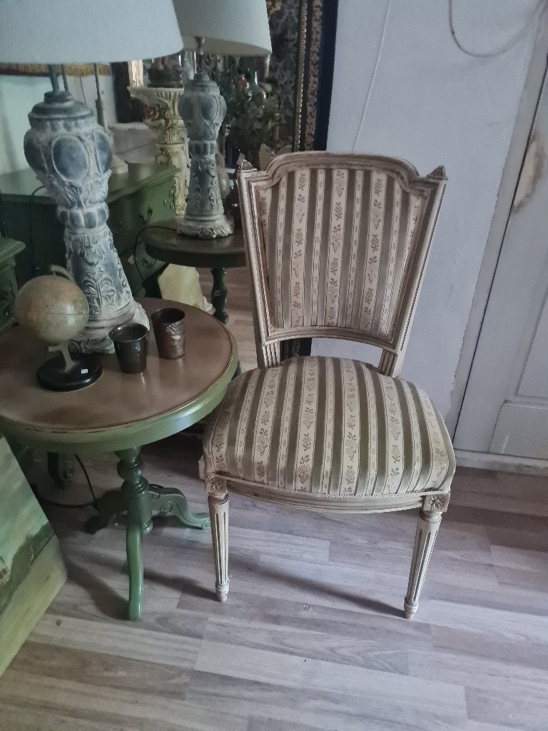 Zeer oude Franse boudoir stoel bureau stoel slaapkamer stoel, Ophalen, Heikant 21 Kaatsheuvel, Overige kleuren, Barok boudoir brocante antiek klassiek
