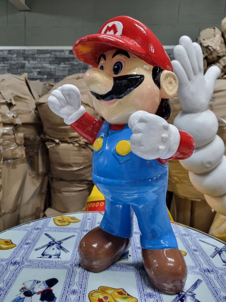 MOET WEG!! XXL Polyester Super Mario beeld, Verzamelen, Ophalen, Nieuw, Fantasy
