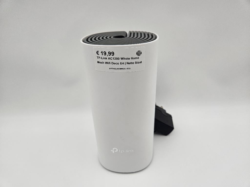 TP-Link AC1200 Whole Home Mesh Wifi Deco E4 | Nette Staat, Computers en Software, WiFi-versterkers, Ophalen of Verzenden, Zo goed als nieuw