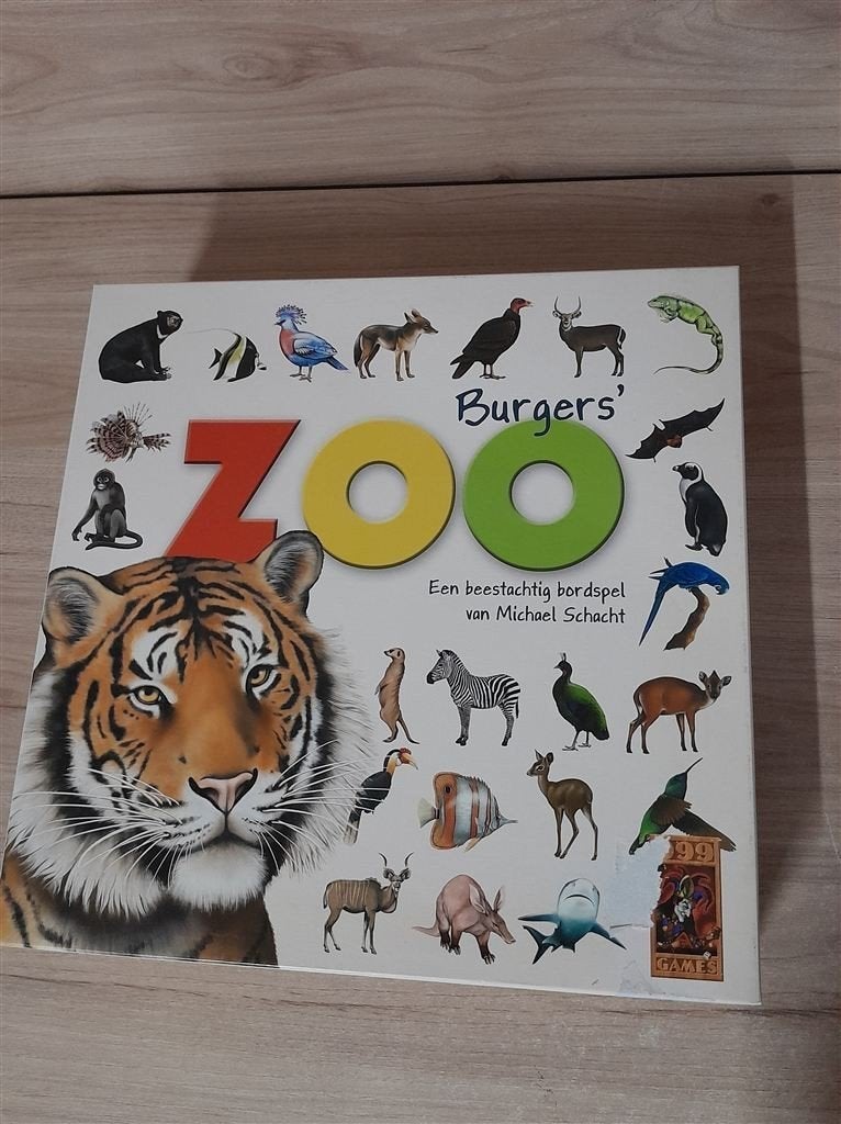 Burgers zoo - 999 games - s5403, Verzenden, Zo goed als nieuw