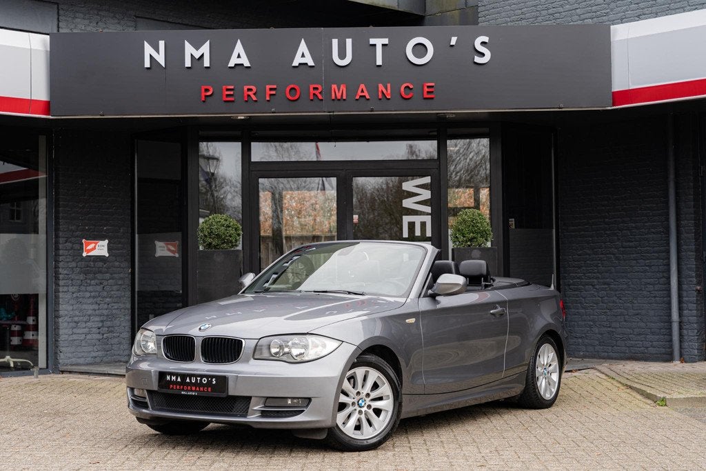 BMW 1-serie Cabrio 118i High Executive NETTE AUTO / ONDERHOU, 1-Serie, Euro 5, Cabriolet, 4 stoelen