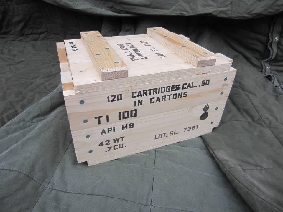 120 cartridges U.S. ARMY, Ophalen of Verzenden, Landmacht, Amerika, Kist of Geocache