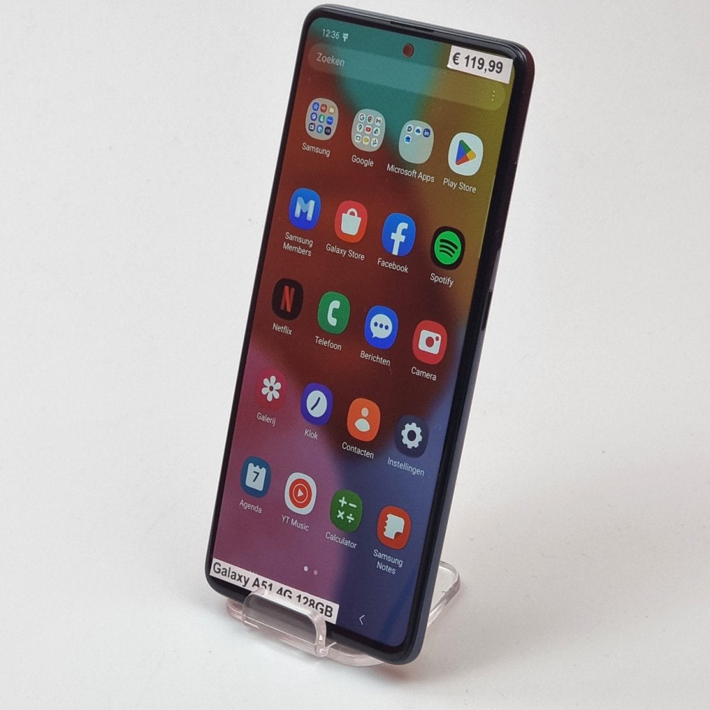 Samsung Galaxy A51 4G 128GB Zwart | Nette Staat, Samsung, Gebruikt, Support@Samsung.com, 129, Samsung-ro, Yeongtong-gu
Suwon-si, Gyeonggi-do 16677
South Korea