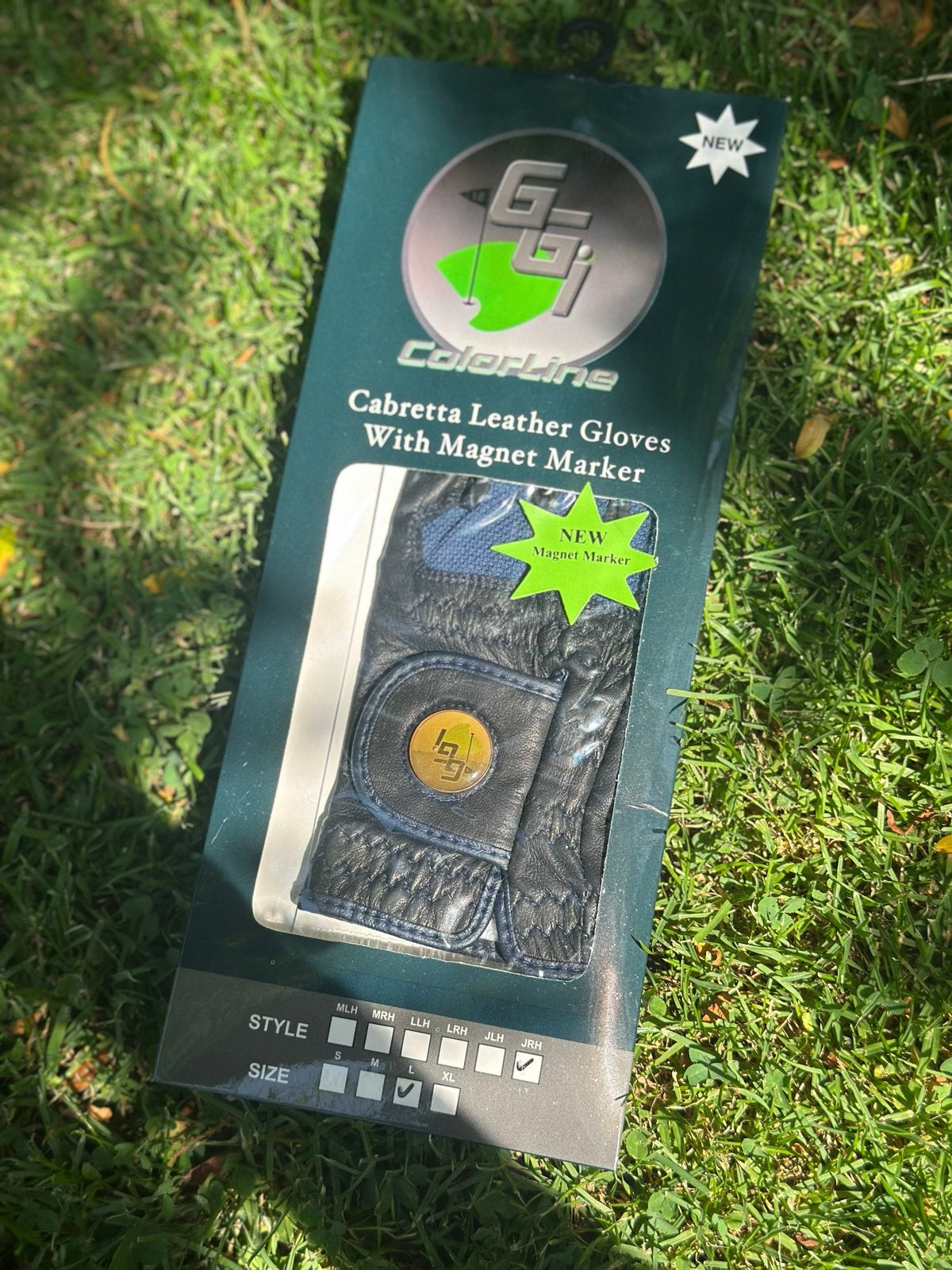 GGi ColorLine Golfhandschoen Cabretta Leer - Maat L, Ophalen of Verzenden, Nieuw, Overige typen, Overige merken