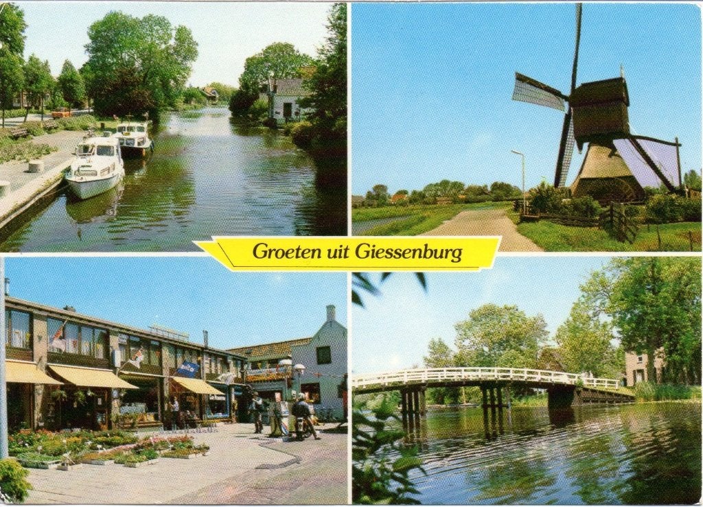 Giessenburg  Groeten uit, Ophalen of Verzenden, Ongelopen, Zuid-Holland