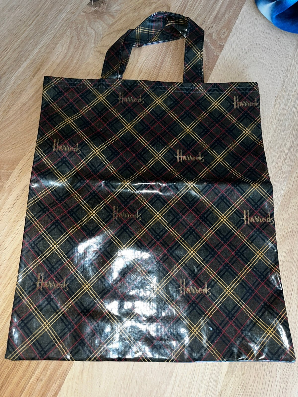 Harrods tasje, Ophalen of Verzenden, Zo goed als nieuw, Groen, Shopper