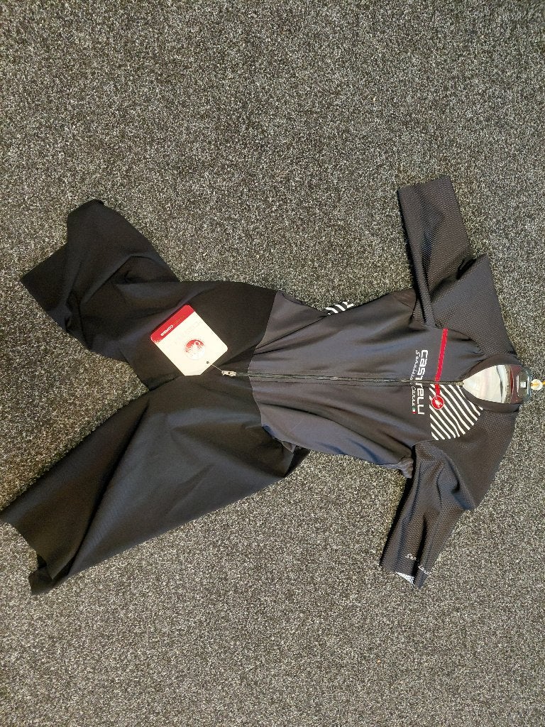 Castelli BTW Speed Suit Maten S, L en XXXL Nieuw!, Fietsen en Brommers, Fietsaccessoires | Fietskleding, Nieuw, Bovenkleding, Overige maten