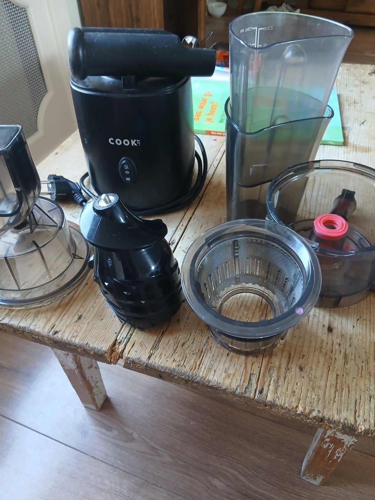 Cook it sapcentrifuge/pers machine, fruit en groenten, Ophalen of Verzenden