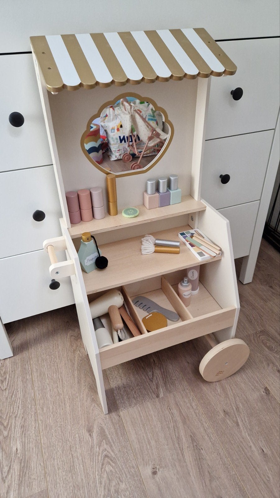 Jabadabado Houten Schoonheidssalon met Accessoires, Ophalen, Nieuw, Meisje