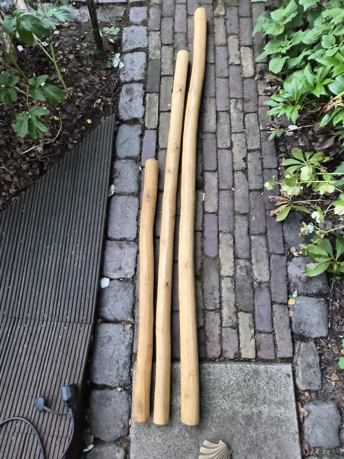 Boomstam Trapleuningen - Uniek en Robuust, Ophalen, Gebruikt, Overige typen, 200 tot 250 cm
