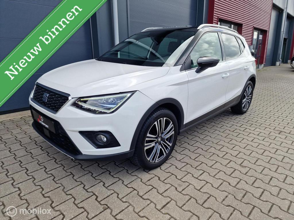 Seat Arona 1.0 TSI Xcellence /DSG AUTOMAAT /Leder-Alcantara, Gebruikt, Arona, 116 pk, Wit