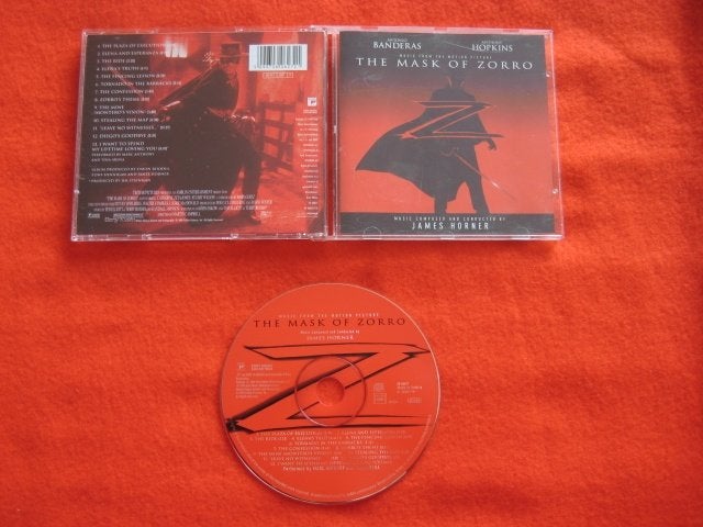 Mask of Zorro soundtrack CD, Ophalen of Verzenden, Zo goed als nieuw