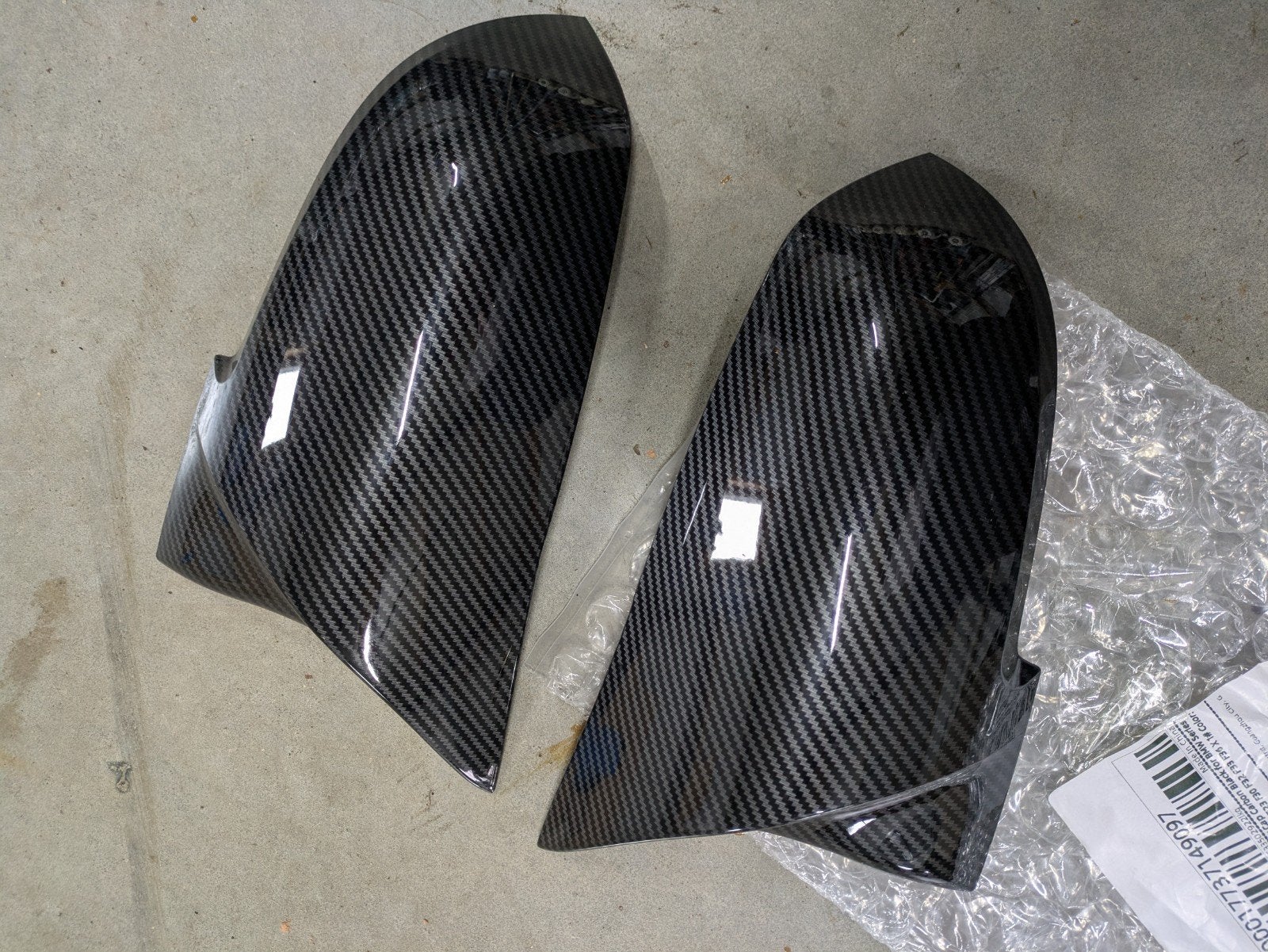 Spiegelkappen Carbon Look voor BMW, Ophalen of Verzenden, Nieuw, BMW