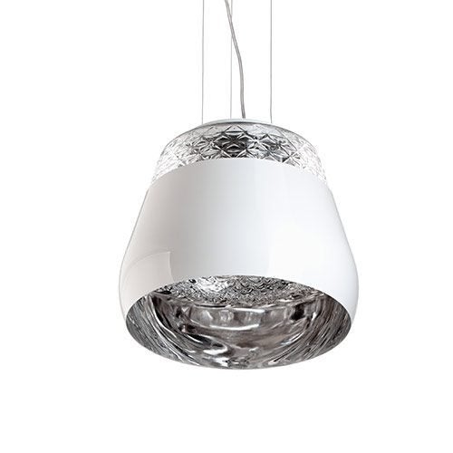 Moooi Valentine Hanglamp Glas/Wit Metaal, Niet ingevuld, Zo goed als nieuw, Niet ingevuld, Niet ingevuld