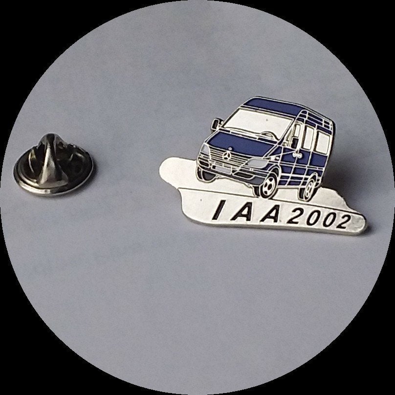 MERCEDES BENZ SPRINTER pin, IAA 2002, Verzamelen, Speldjes, Pins en Buttons, Ophalen of Verzenden, Zo goed als nieuw, Transport