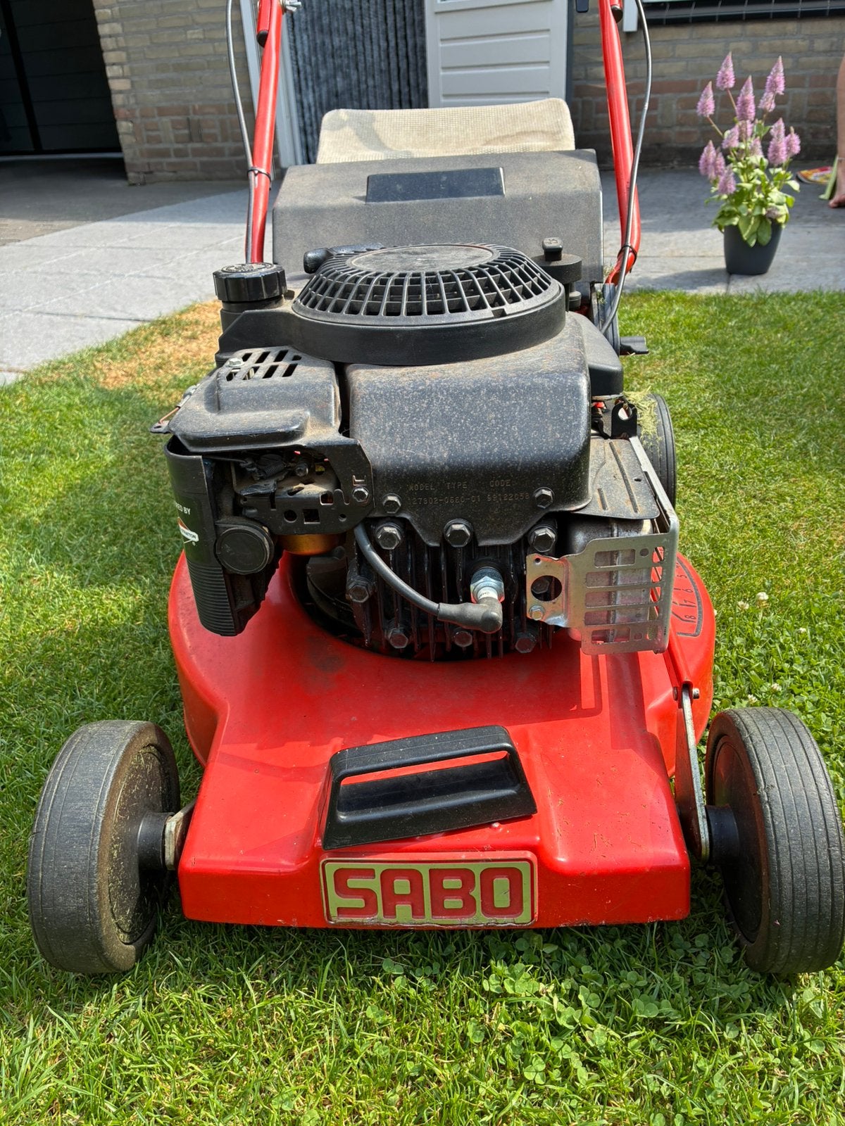 Sabo grasmaaier, Tuin en Terras, Grasmaaiers, Ophalen, Cirkelmaaier, Gebruikt, 40 t/m 49 cm