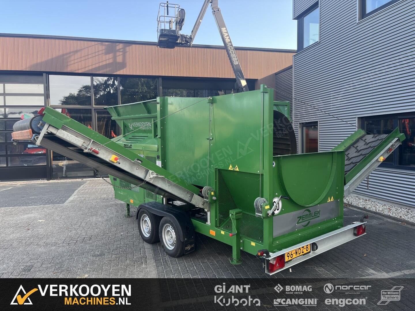 2022 Zemmler Multi Screen MS1600 Zeef VV1217 TE HUUR
