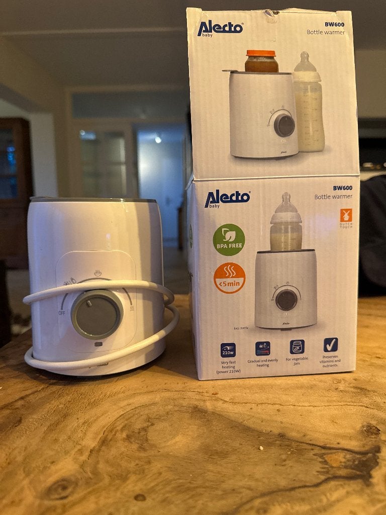 Alecto flessen warmer, Ophalen, Zo goed als nieuw, Flessen- of potjesverwarmer, Alecto