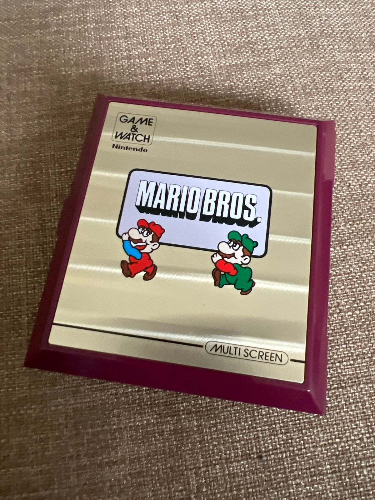 Nintendo Game & Watch: Mario Bros. (MW-56) - 1983, Ophalen, Nintendo, Gebruikt