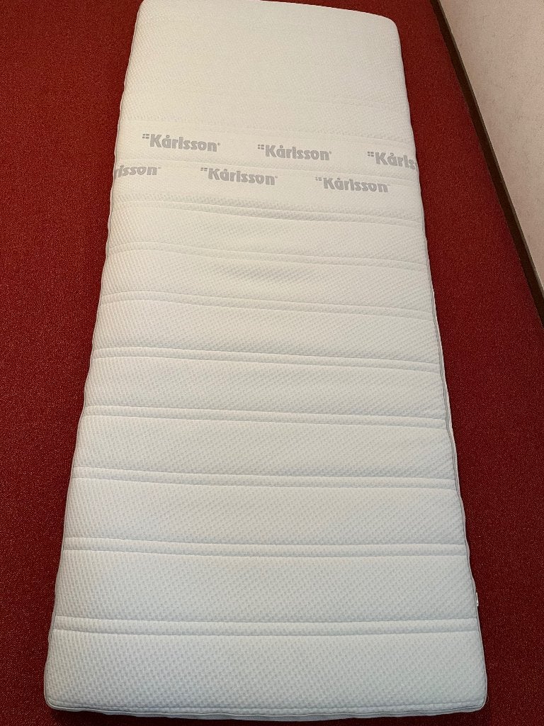 Topdek zgan 90x210, Ophalen, 90 cm, Eenpersoons, 210 cm