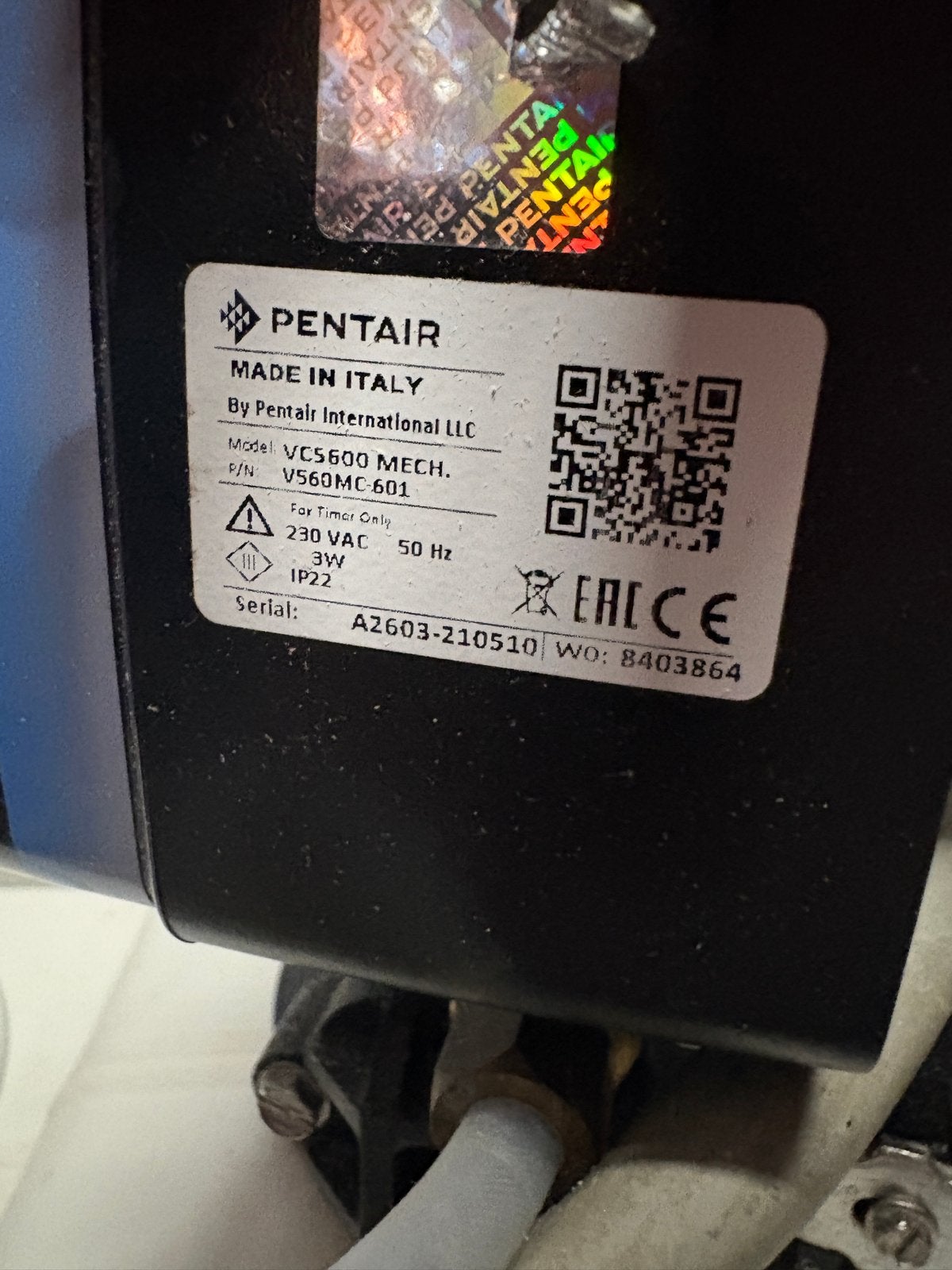 Pentair VCS600 MECH Waterontharder - Zo goed als nieuw, Ophalen, Zo goed als nieuw