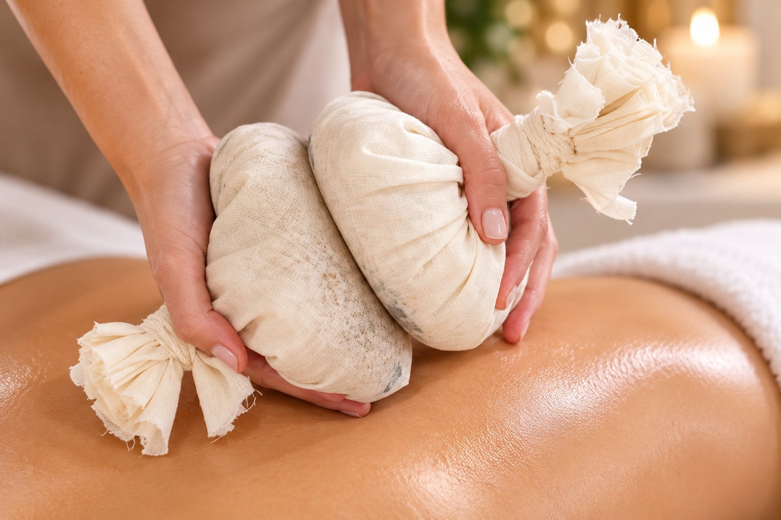 Kruidenstempelmassage, Ontspanningsmassage