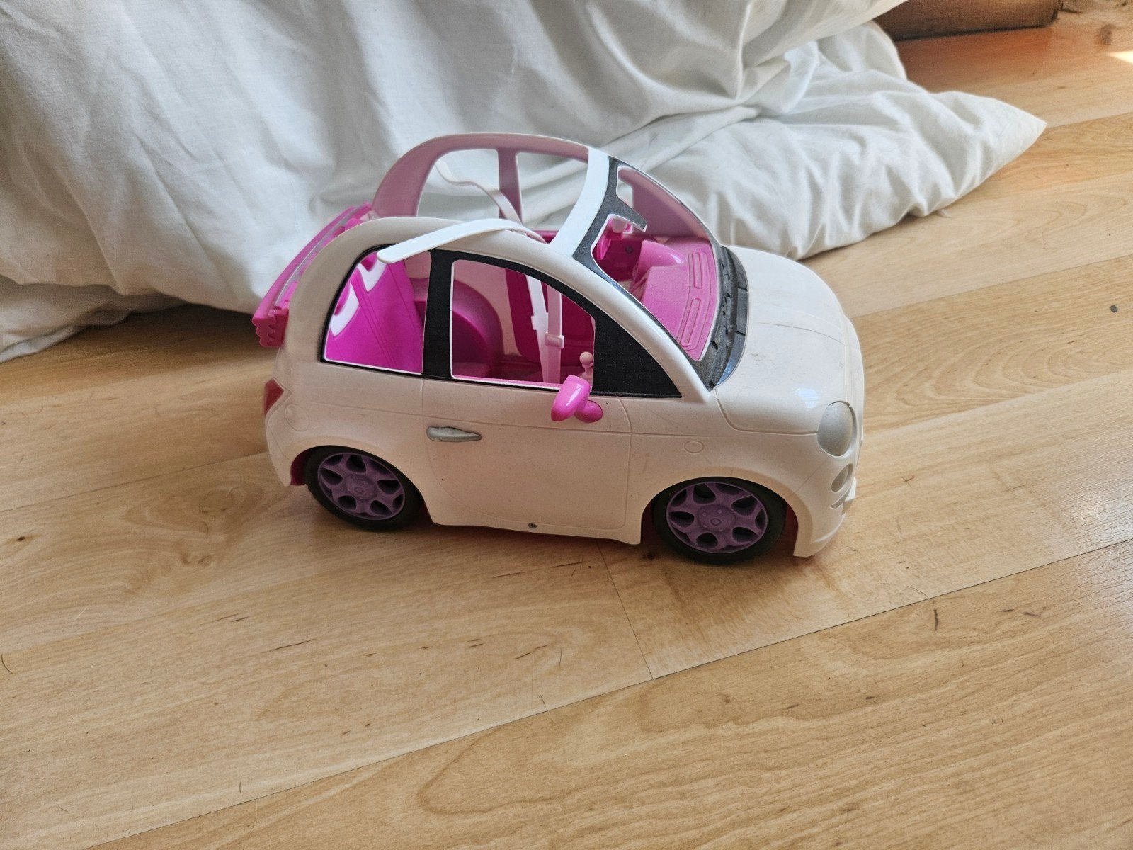 Barbie Fiat 500 Speelgoedauto, Ophalen, Gebruikt