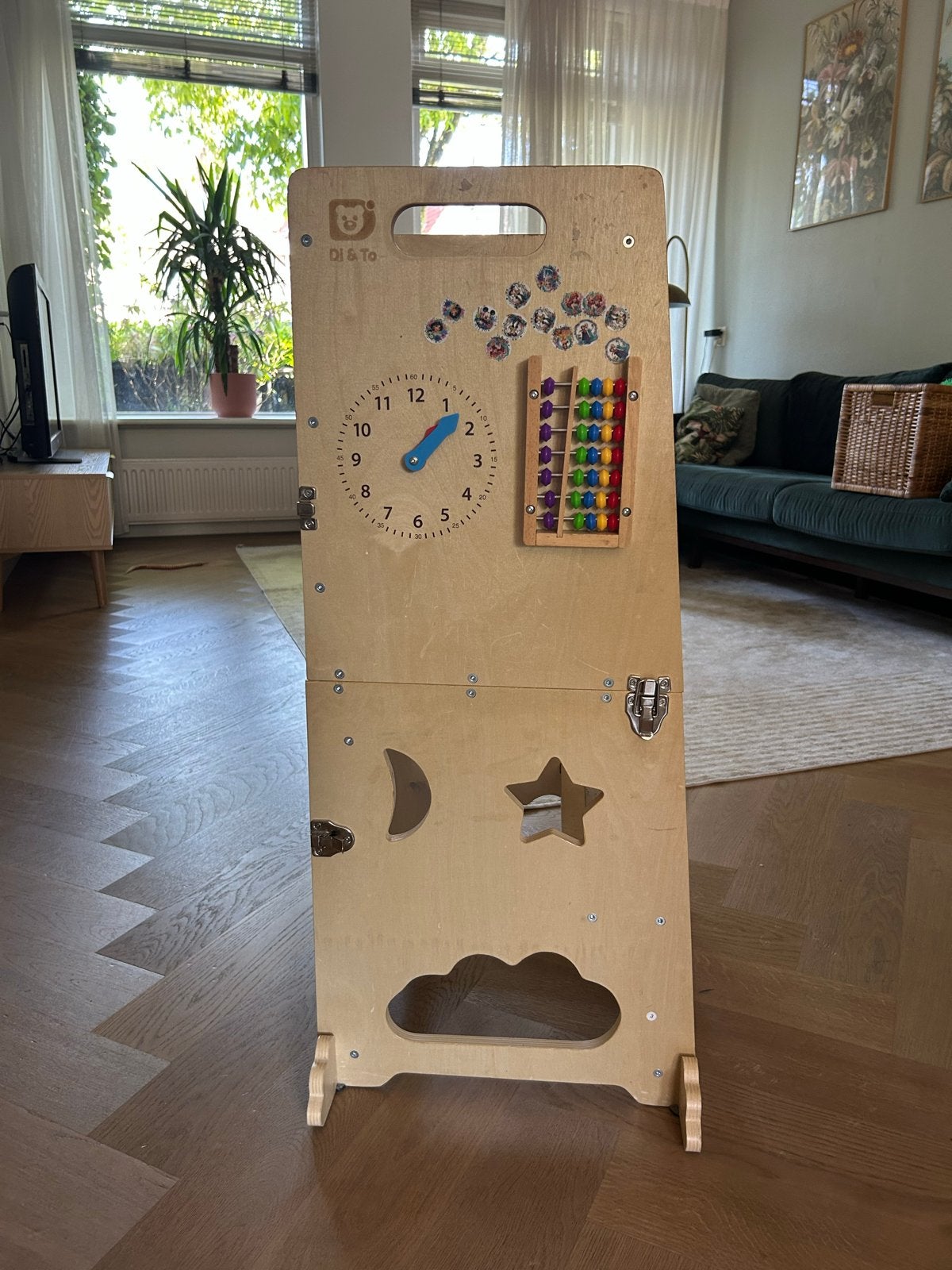 Di & To klimtoren / Keukenhulp met activiteitenbord, Ophalen of Verzenden, Gebruikt, Jongen of Meisje
