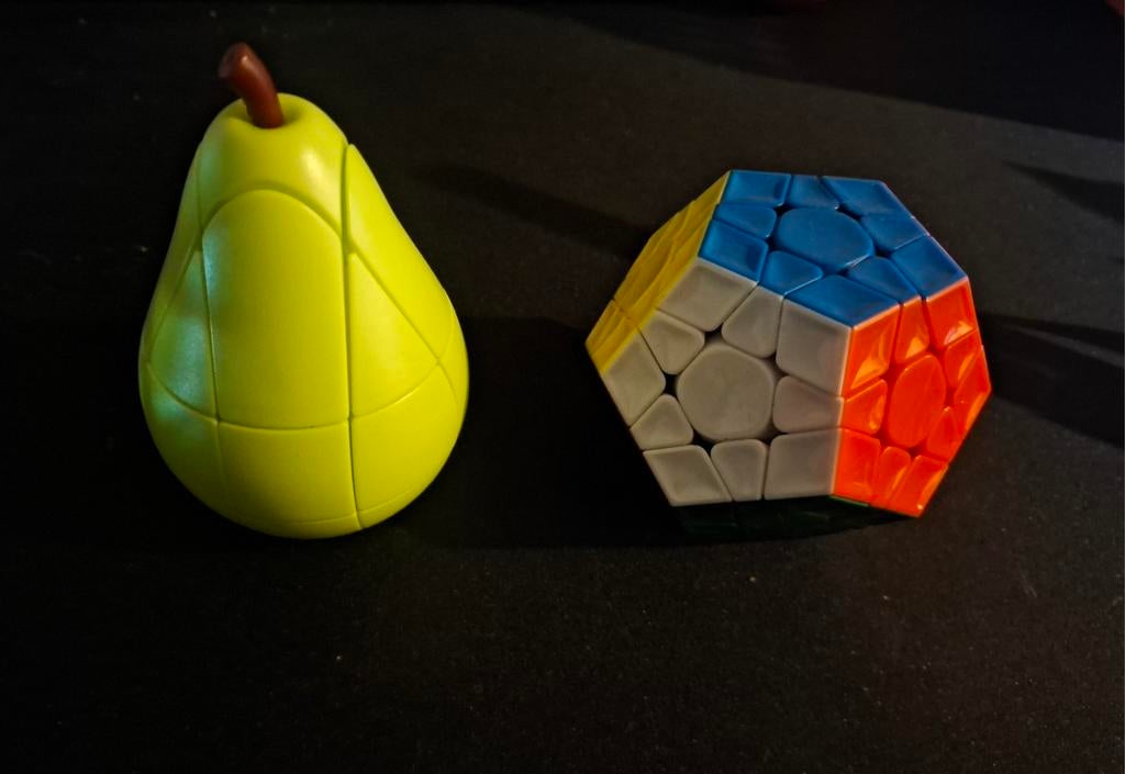 Rubik's Cube Set: Peer Vorm & Megaminx, Ophalen, Zo goed als nieuw