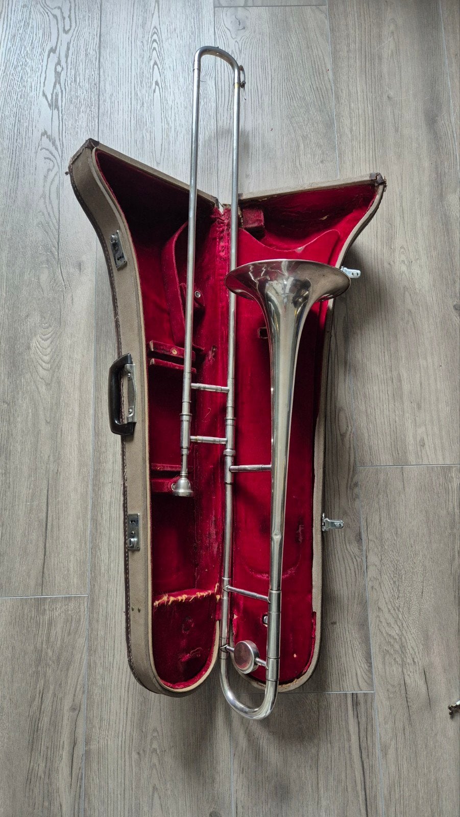 Trombone tenor Parrot, Ophalen, Tenor, Met koffer