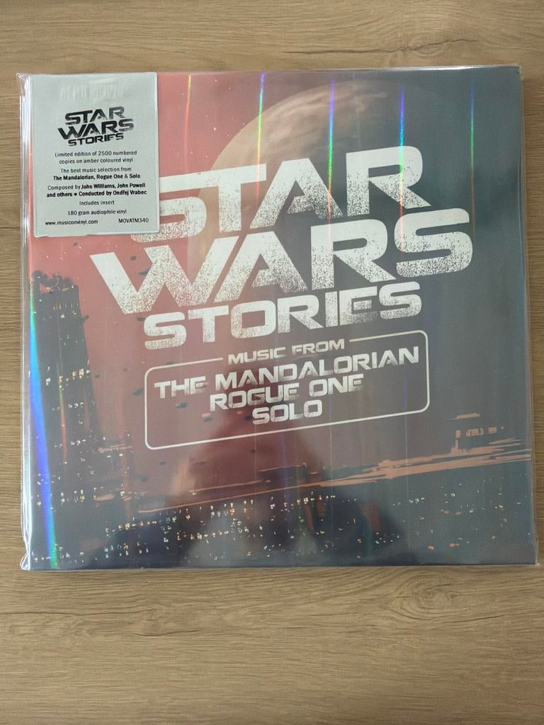 Star Wars Stories: The Mandalorian, Rogue One, Solo LP, Ophalen of Verzenden, Zo goed als nieuw, 12 inch, Colored vinyl